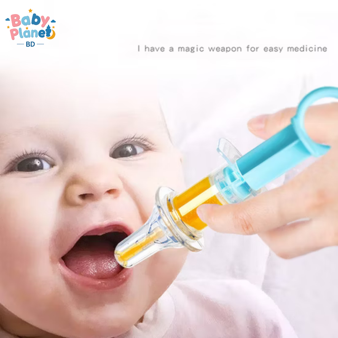 Baby Medicine Feeder Anti-Choking Syringe Pacifier